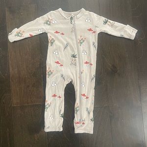 Kyte Baby Zippered Romper in Herbology